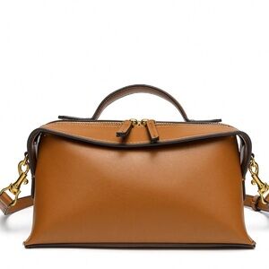 🆕 Structured Top Handle Crossbody,
Shoulder Bag.